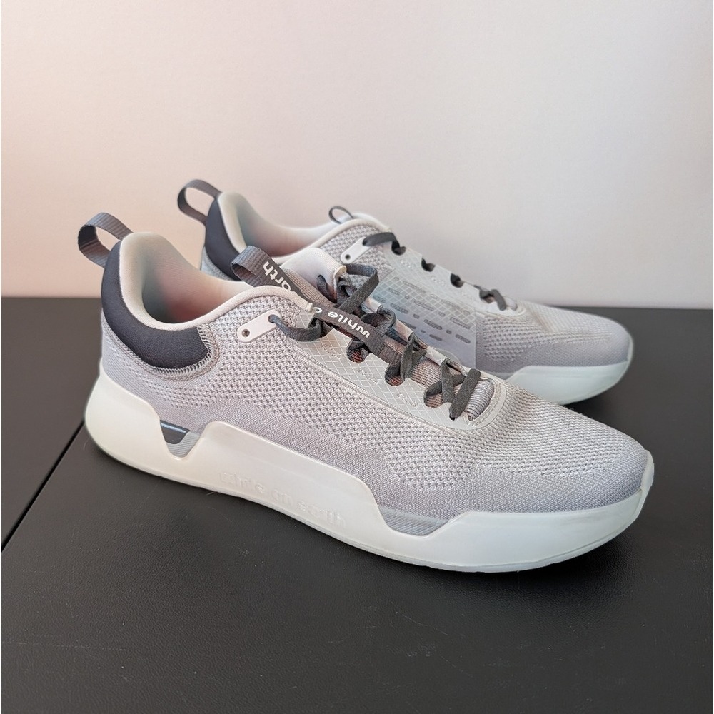 While On Earth Move Trainer Fog Nimbus Grey Knit Sneakers FTNFOGNBS11 Mens 11